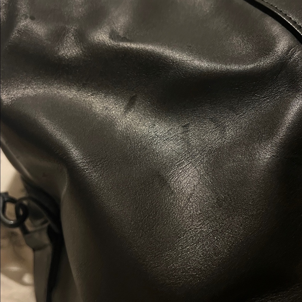 Tumi Alpha 2 Small soft leather travel Satchel - Picture 6 of 15